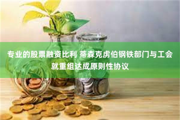 专业的股票融资比利 蒂森克虏伯钢铁部门与工会就重组达成原则性协议